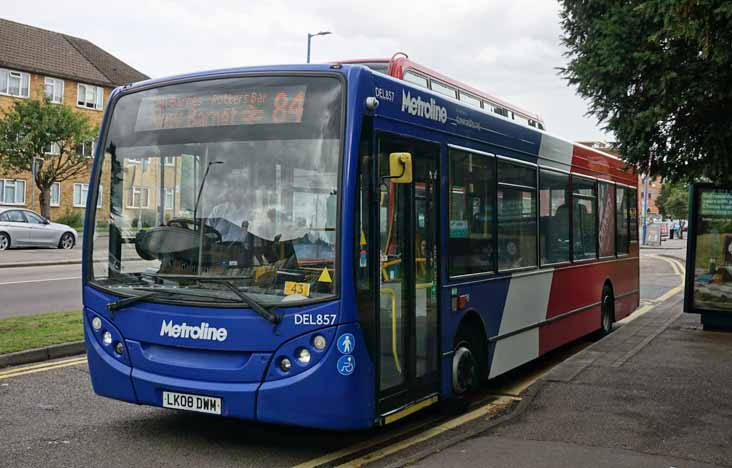 Metroline Alexander Dennis Enviro200 DEL857